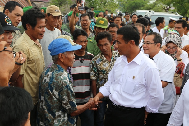 Mentan `Blusukan` ke Sumatera Selatan, Pantau Potensi Sawah Lebak